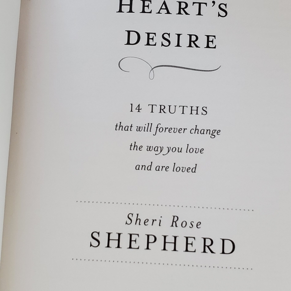 Lot Of 4 Women's Bible Study Your Hearts Desire Sheri Rose Shepherd Small Group - Picture 4 of 8